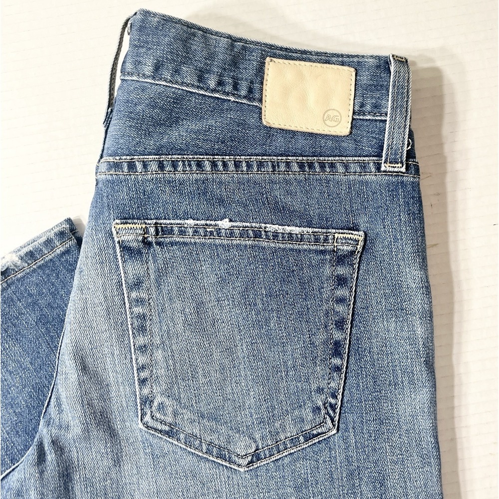 AG Adriano Goldschmied Jeans Women's 25 Blue The Ex Boyfriend Slim Fit Cropped - Picture 5 of 9